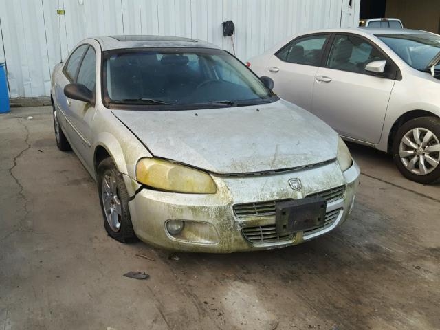 1B3AJ56U51N534805 - 2001 DODGE STRATUS ES SILVER photo 1