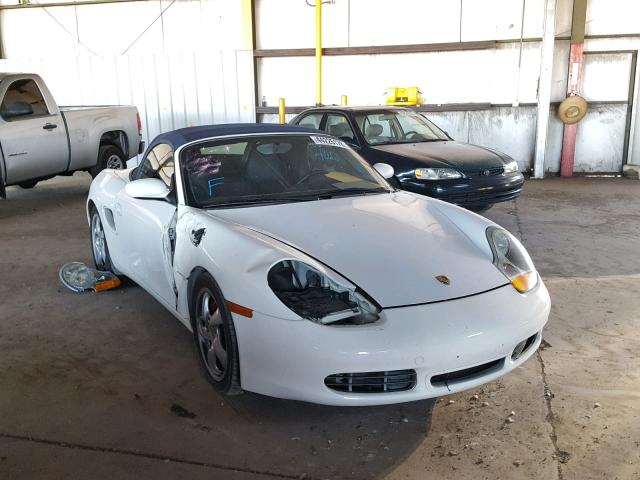 WP0CB29811U661168 - 2001 PORSCHE BOXSTER S WHITE photo 1