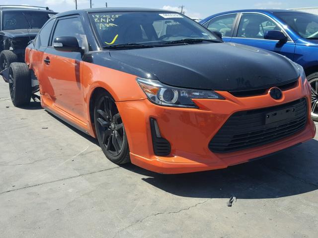 JTKJF5C78FJ006018 - 2015 TOYOTA SCION TC 橙色 照片 1