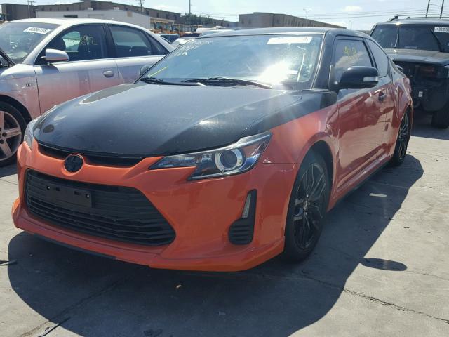 JTKJF5C78FJ006018 - 2015 TOYOTA SCION TC 橙色 照片 2