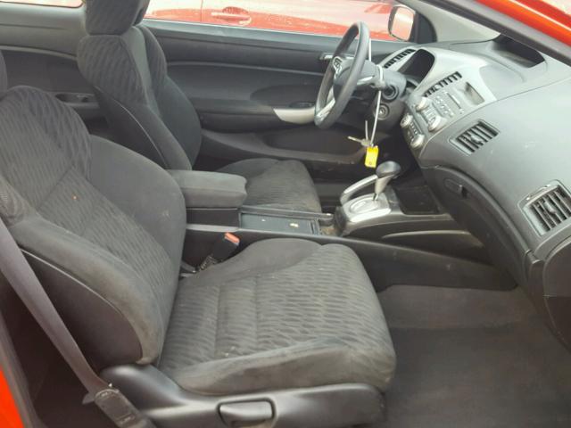 2HGFG1B83BH509076 - 2011 HONDA CIVIC EX RED photo 5