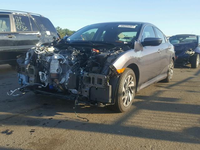 19XFC2F76GE232816 - 2016 HONDA CIVIC EX GRAY photo 2