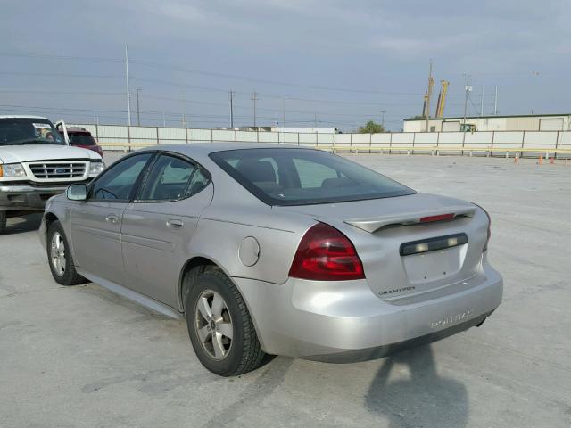 2G2WP552661148300 - 2006 PONTIAC GRAND PRIX SILVER photo 3
