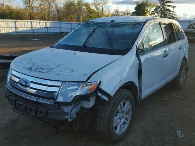 2FMDK3GC9ABA80133 - 2010 FORD EDGE SE WHITE photo 2