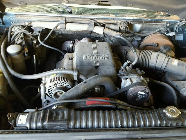 1FTHX25F6RKB47402 - 1994 FORD F250 BLUE photo 7