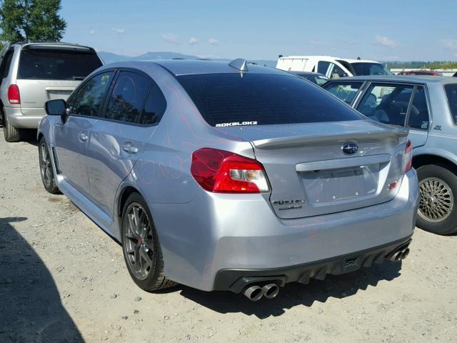 JF1VA2Z65G9830894 - 2016 SUBARU WRX STI SILVER photo 3