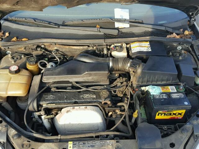 1FAFP3836YW102276 - 2000 FORD FOCUS ZTS BLACK photo 7