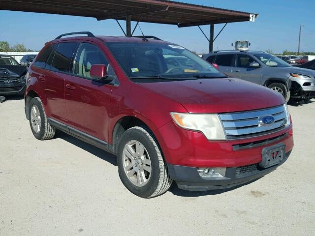 2FMDK38CX8BB21099 - 2008 FORD EDGE SEL RED photo 1