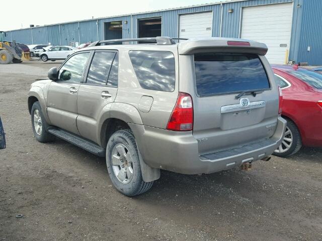 JTEBU14R670125165 - 2007 TOYOTA 4RUNNER SR TAN photo 3