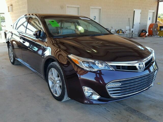 4T1BK1EB2EU133888 - 2014 TOYOTA AVALON BAS 栗色 照片 1