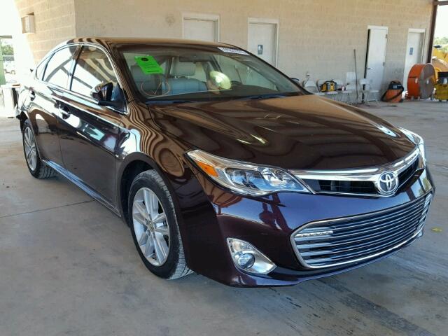 4T1BK1EB2EU133888 - 2014 TOYOTA AVALON BAS MAROON photo 1