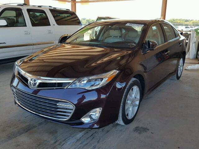 4T1BK1EB2EU133888 - 2014 TOYOTA AVALON BAS 栗色 照片 2