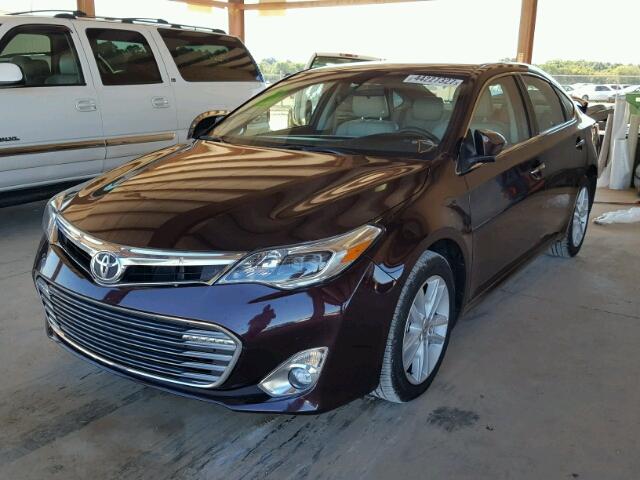 4T1BK1EB2EU133888 - 2014 TOYOTA AVALON BAS MAROON photo 2