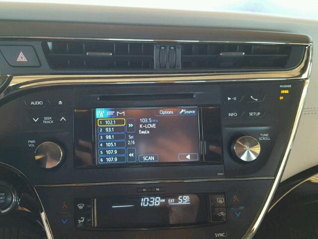 4T1BK1EB2EU133888 - 2014 TOYOTA AVALON BAS 栗色 照片 9