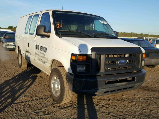 1FTSE3EL1BDA26567 - 2011 FORD ECONOLINE WHITE photo 1