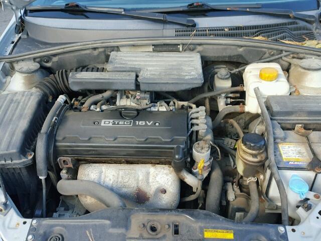 KL1JD89Z36K256825 - 2006 CHEVROLET OPTRA LS SILVER photo 7