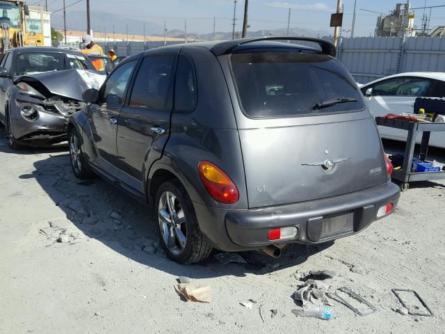 3C8FY78G34T355622 - 2004 CHRYSLER PT CRUISER GRAY photo 3