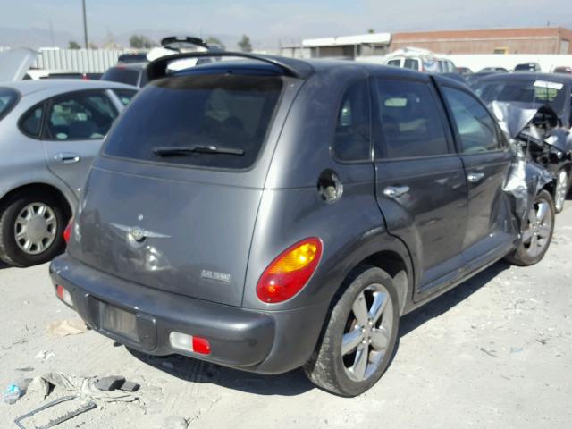 3C8FY78G34T355622 - 2004 CHRYSLER PT CRUISER GRAY photo 4