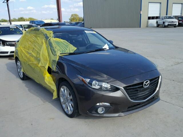 JM1BM1V3XF1262441 - 2015 MAZDA 3 BLACK photo 1