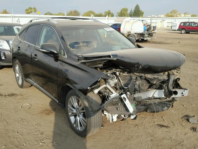 2T2BK1BA7DC204638 - 2013 LEXUS RX 350 BLACK photo 1