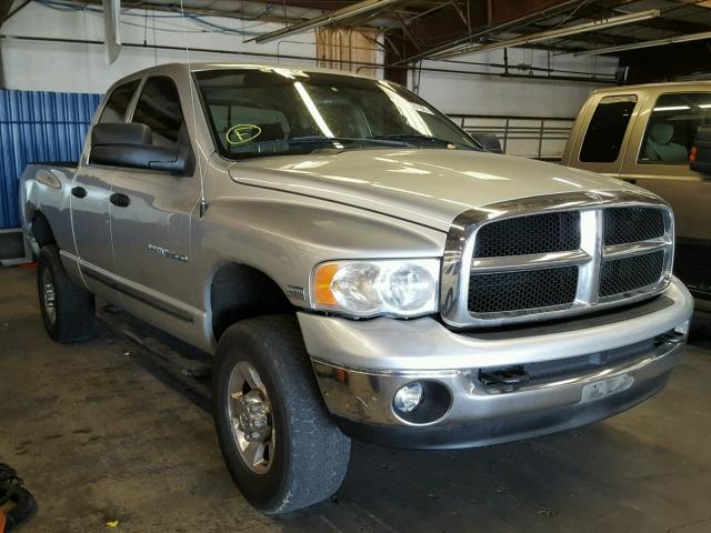 1D7KS28D05J501953 - 2005 DODGE RAM 2500 S SILVER photo 1