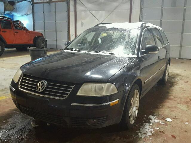 WVWDD63B85E042691 - 2005 VOLKSWAGEN PASSAT GLS BLACK photo 2