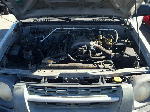 5N1ED28T24C620286 - 2004 NISSAN XTERRA XE SILVER photo 7