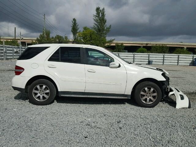 4JGBB22E67A237647 - 2007 MERCEDES-BENZ ML 320 CDI WHITE photo 10