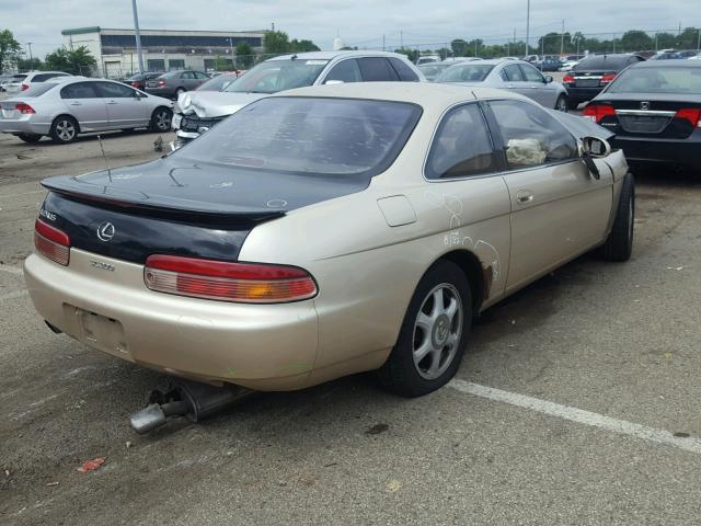 JT8CD32Z5T0037367 - 1996 LEXUS SC 300 TAN photo 4