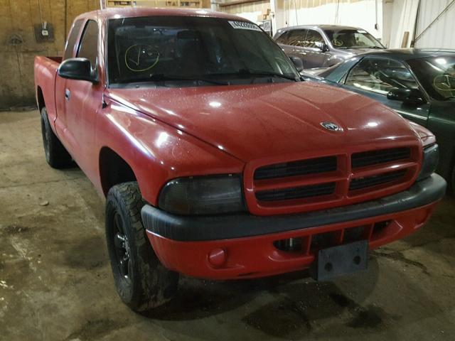 1D7HG32X33S168868 - 2003 DODGE DAKOTA SPO RED photo 1