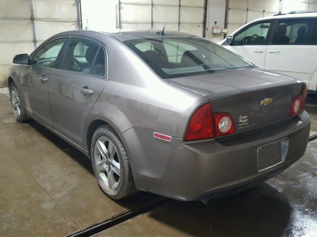 1G1ZC5EB9AF235672 - 2010 CHEVROLET MALIBU 1LT GRAY photo 3