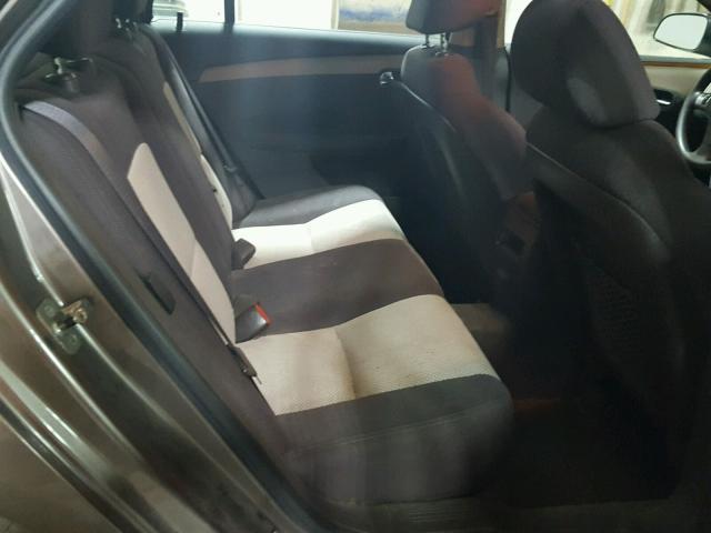 1G1ZC5EB9AF235672 - 2010 CHEVROLET MALIBU 1LT GRAY photo 6