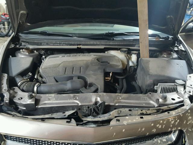 1G1ZC5EB9AF235672 - 2010 CHEVROLET MALIBU 1LT GRAY photo 7