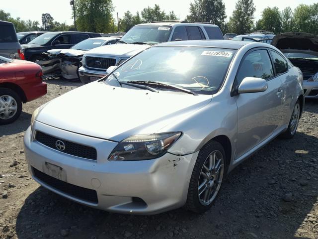 JTKDE167270191890 - 2007 TOYOTA SCION TC 银色 照片 2