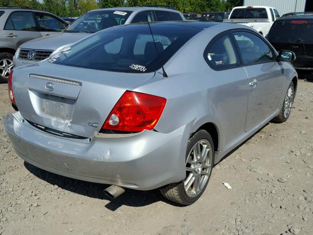JTKDE167270191890 - 2007 TOYOTA SCION TC 银色 照片 4