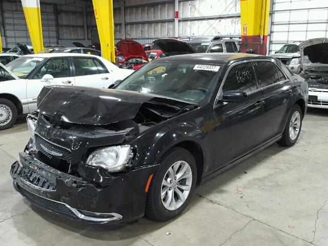 2C3CCAAG1GH135164 - 2016 CHRYSLER 300 LIMITE BLACK photo 2