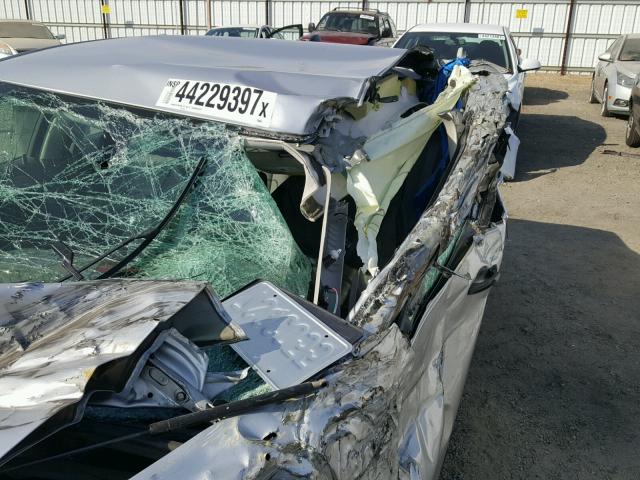 1G1ZB5E03CF339627 - 2012 CHEVROLET MALIBU LS SILVER photo 10