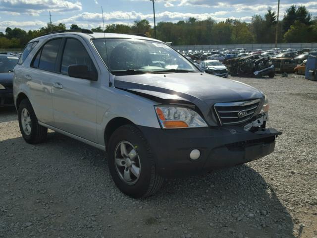 KNDJC735385828750 - 2008 KIA SORENTO EX SILVER photo 1