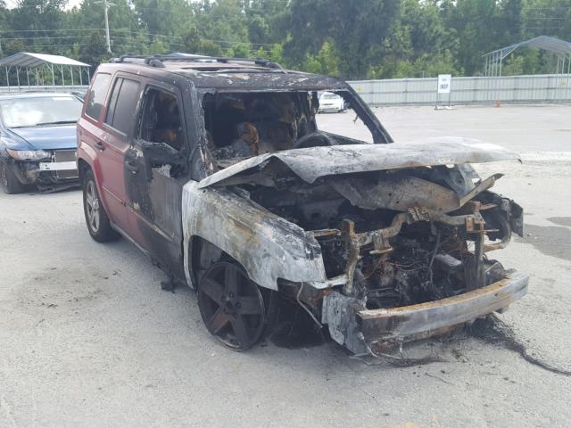 1J8FT48W37D399824 - 2007 JEEP PATRIOT LI RED photo 1