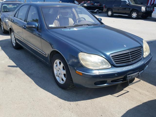 WDBNG70J41A190835 - 2001 MERCEDES-BENZ S 430 GREEN photo 1