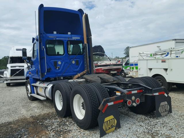 1FUJGEDR3CSBF9536 - 2012 FREIGHTLINER CASCADIA 1 BLUE photo 3