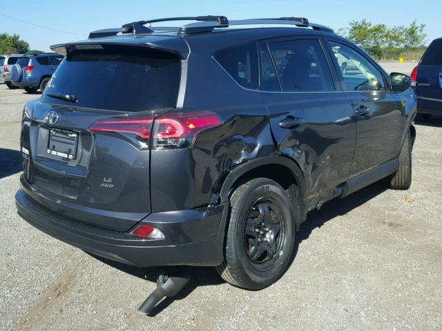 JTMBFREV3HJ709351 - 2017 TOYOTA RAV4 LE GRAY photo 4