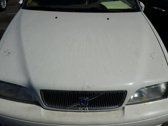 YV1LS56D2Y2668486 - 2000 VOLVO S70 GLT WHITE photo 7