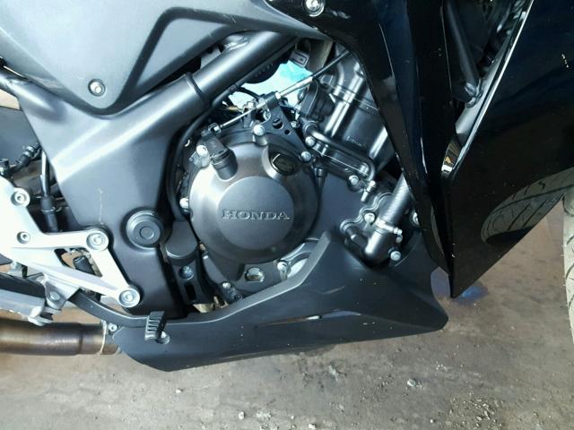 MLHMC4104D5301407 - 2013 HONDA CBR250 R BLACK photo 7