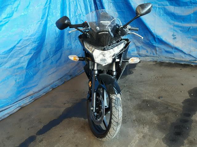 MLHMC4104D5301407 - 2013 HONDA CBR250 R BLACK photo 9