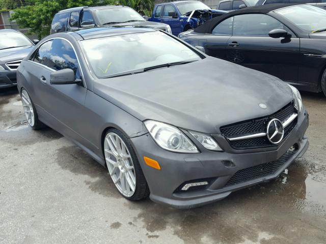 WDDKJ7CB4BF068772 - 2011 MERCEDES-BENZ E 550 GRAY photo 1