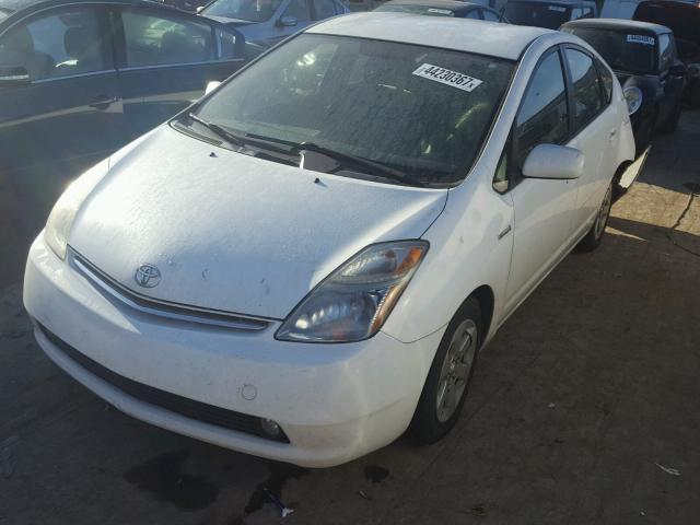 JTDKB20U783307399 - 2008 TOYOTA PRIUS WHITE photo 2