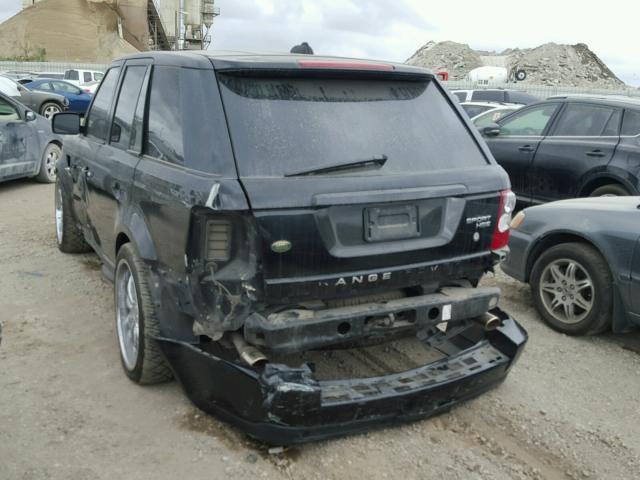 SALSF25486A959589 - 2006 LAND ROVER RANGE ROVE BLACK photo 3