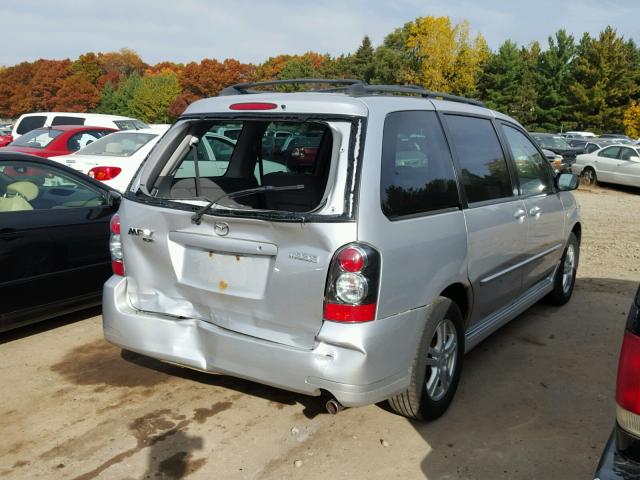 JM3LW28AX50548042 - 2005 MAZDA MPV SILVER photo 4