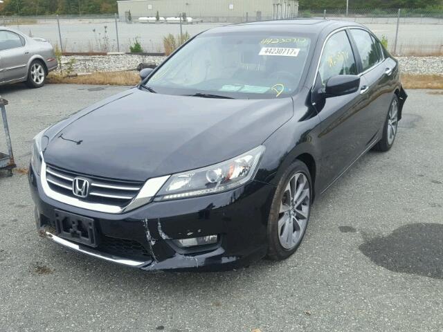 1HGCR2F52EA019248 - 2014 HONDA ACCORD SPO BLACK photo 2